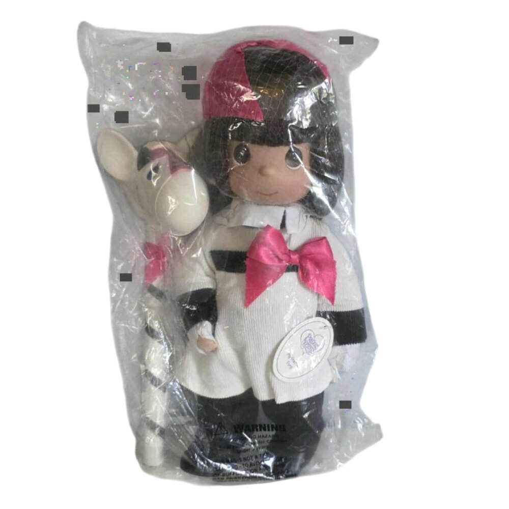 NWT Vintage Precious Moments Doll and Stick Pony "My Precious Pony"